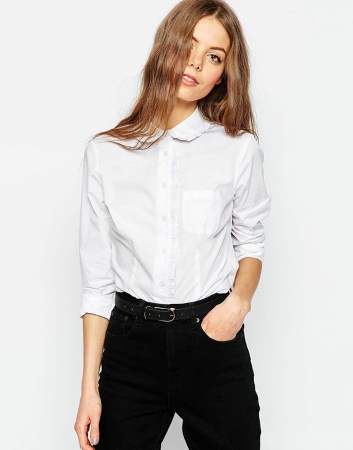 chemise-blanche-femme-pantalon-noir-tenue-de-bureau