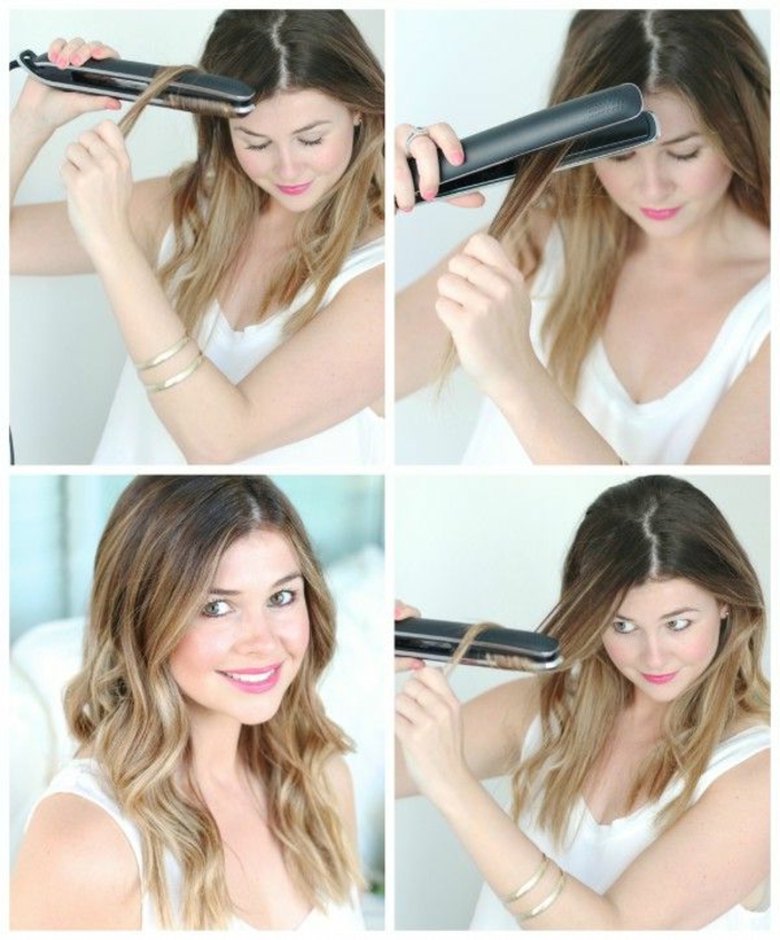 How To Create Curls With Straightener Steps To Follow Tutu Rose Lips