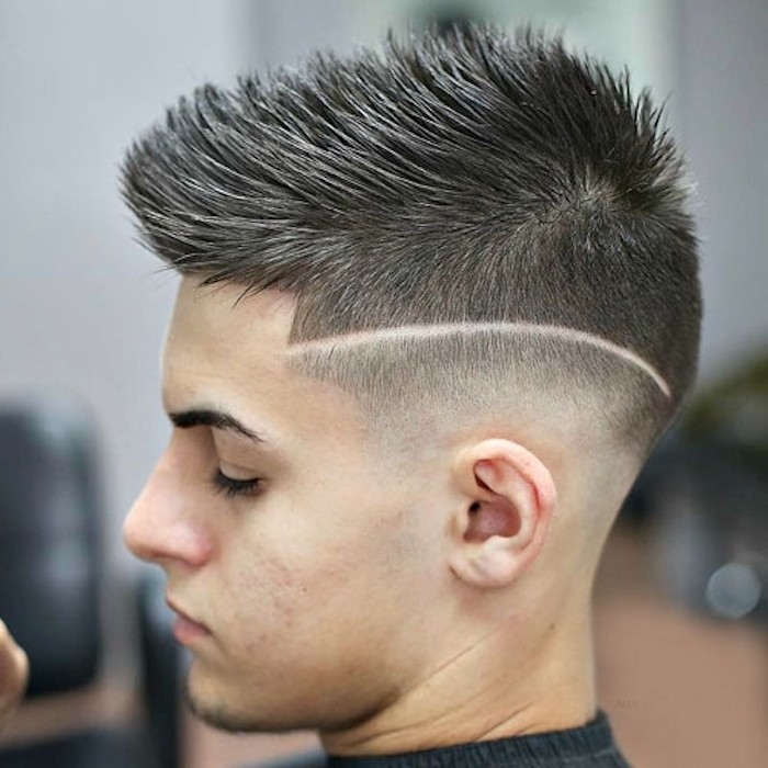 Featured image of post Coupe De Cheveux Homme D grad Progressif Avec Trait