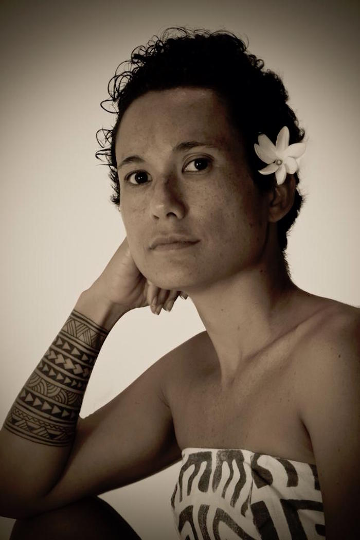 dessin polynesien tattoo avant bras femme tahiti polynesie