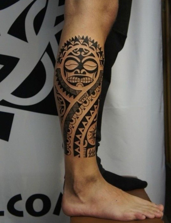 dictionnaire des symboles du tatouage polynesien mollet tattoo maorie avant bras