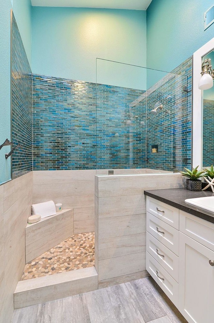 1001+ designs uniques pour une salle de bain turquoise