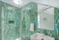 Optez pour une salle de bain turquoise – 80 idées deco