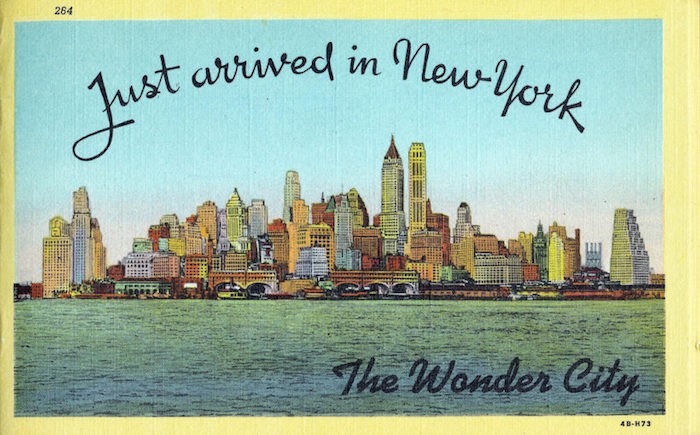 Carte Postale New York à Imprimer Gratuite