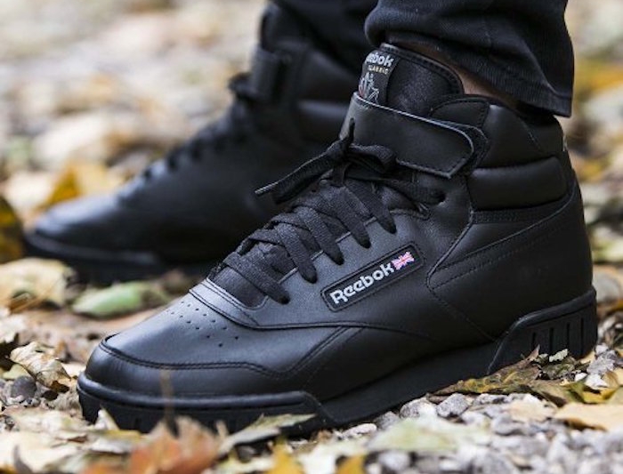 basket montante reebok classic ex o fit noir