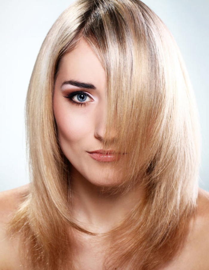 coupe dégradé, blonde, comment choisir sa coupe de cheveux, aller chez un coiffure visagiste, morpho coiffure adapté à la forme du visage