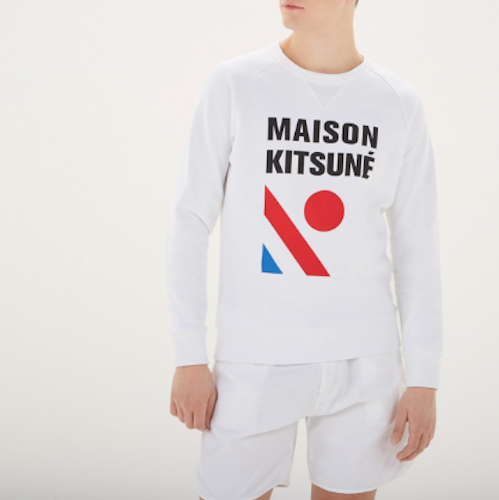 maison kitsuné vetement marque francaise paris 