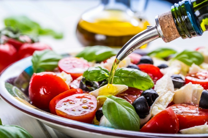 Idee salade d’ete; cool recettes salades fraiches de tomates et olives