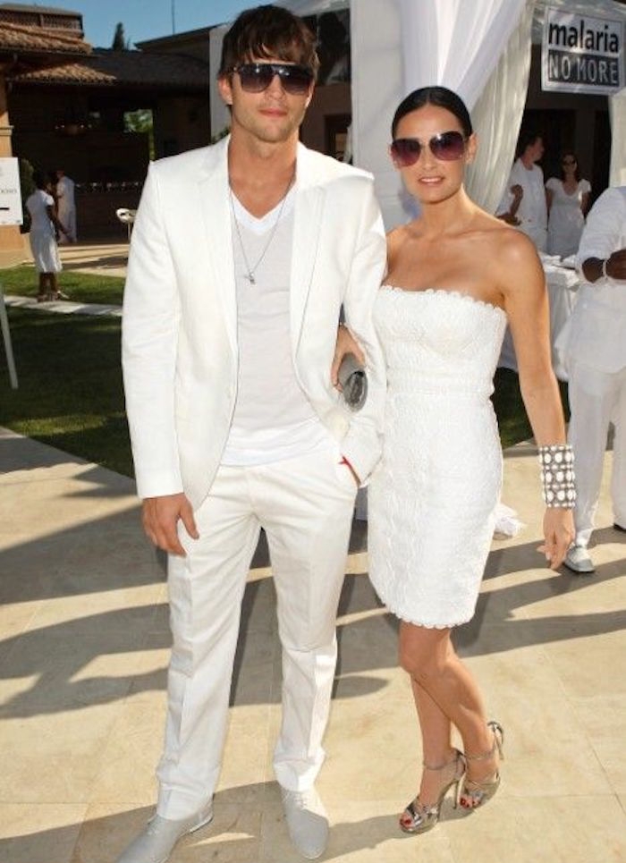 tenue blanche homme et femme costume blanc