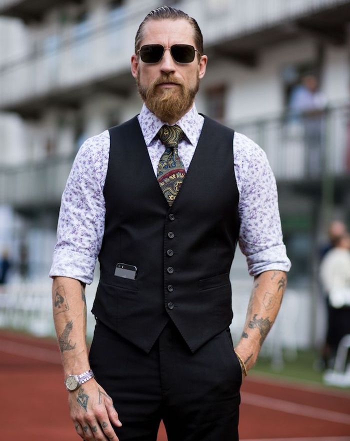 tenue hipster classe costume tenue de soirée homme