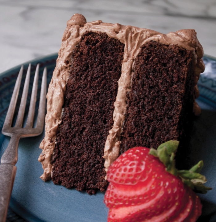 comment faire un gâteau au chocolat, idée recette végétalien facile et rapide sucrée, gateau sans oeuf au chocolat