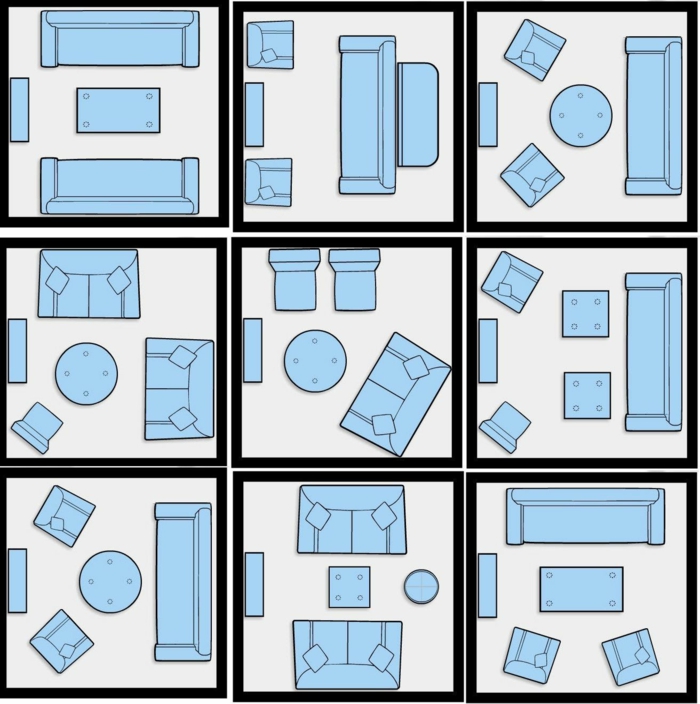 comment aménager une petite chambre, propositions visuelles pour l'équipement d'une chambre de 10 m2