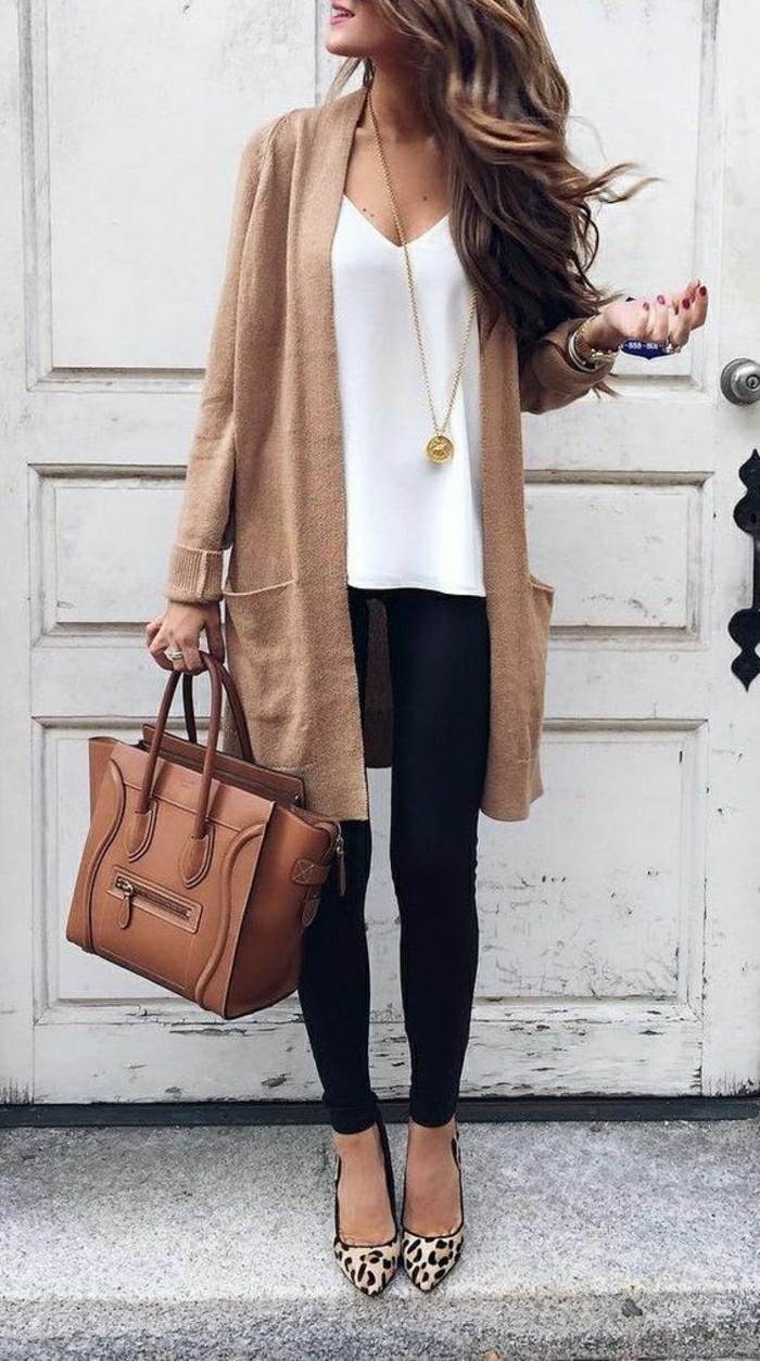 Femme comment s habiller vacances style et confort sac à main cuir brun cool