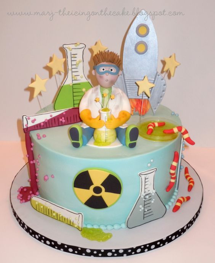 Idée gâteau anniversaire homme gateaux pour anniversaire sciènce