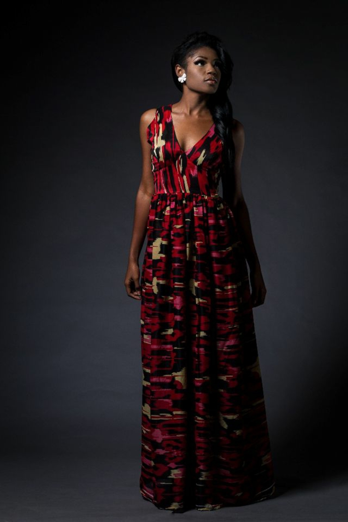 Le modele robe pagne mode africaine moderne