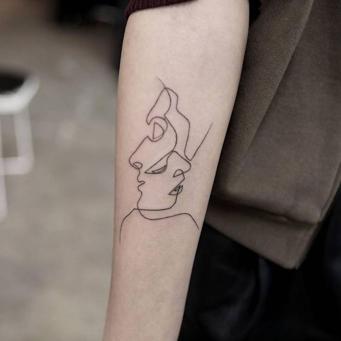 1001 id es Tatouage  sur l avant bras tel une carte de 