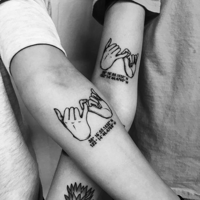 idée petit tatouage femme petits tatouages amitié