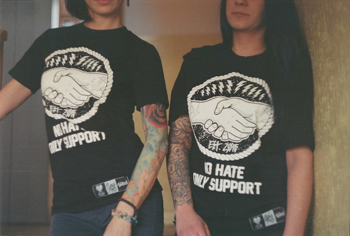 Tee shirt No Hat, Only Support par Wolfpack Clothing street wear slovakia