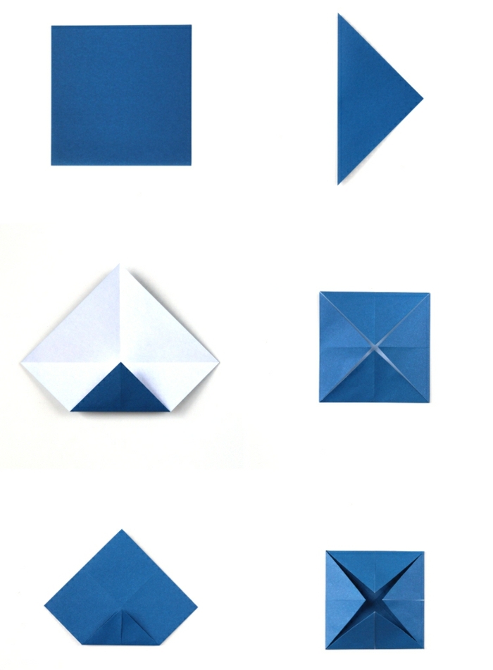 comment faire un origami facile pour décorer un panneau mural, l'art de pliage dans la déco