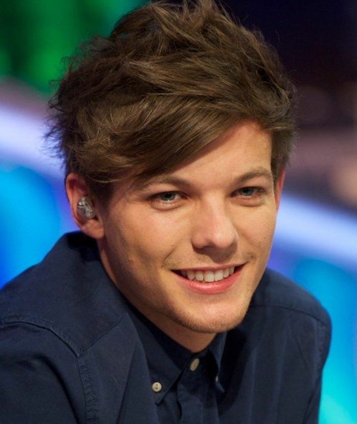 idée de coiffure garcon shag, des mèches hérissés, effet coiffé décoiffé, one direction, look de star