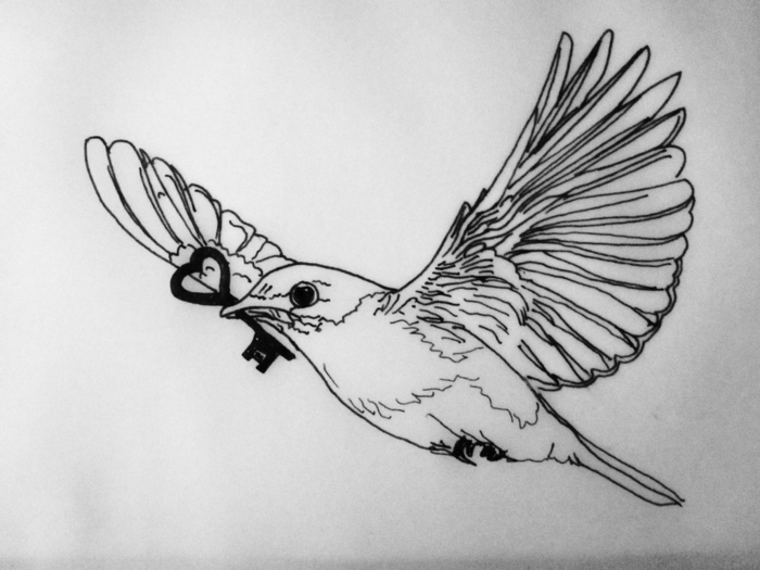 Quel tatouage plume oiseau tatouage femme bras 