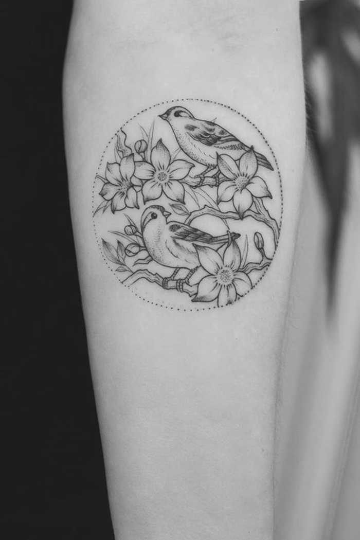 Les Meilleures Idées Pour Un Tatouage Oiseau Et Sa