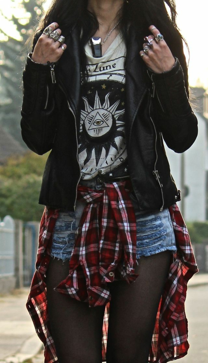 1001 Idées De Tenue Rock Femme Et Astuces Comment Obtenir