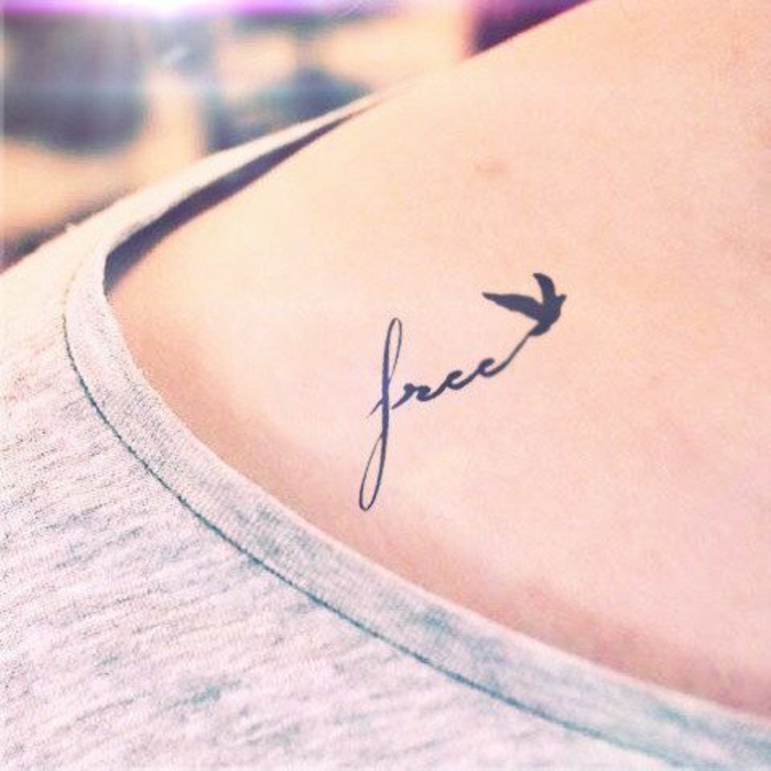 Petit tatouage femme oiseaux tatouage idée oiseau free