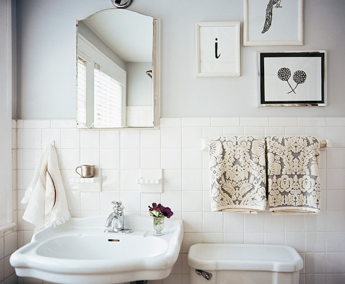 salle de bain renovation renover salle de bains idee pour refaire murs blancs