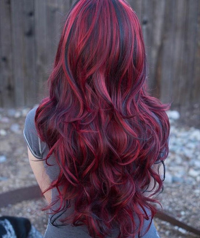 Rouge acajou cheveux couleur rouge framboise choisir le meilleur