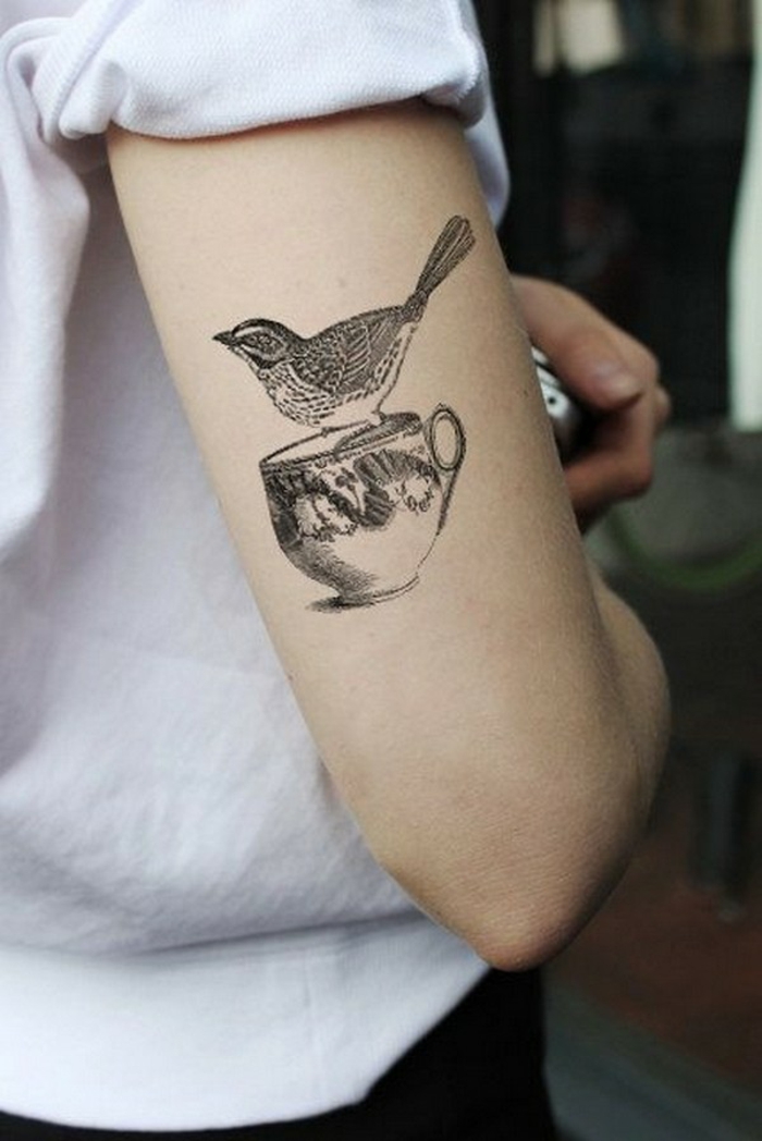 Magnifique tatouages oiseaux tatouage oiseau dos