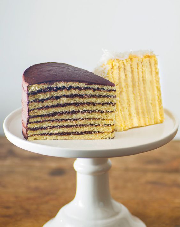 recette de layer cake smith island, recettes faciles pour des gâteaux anniversaire à couches multiples