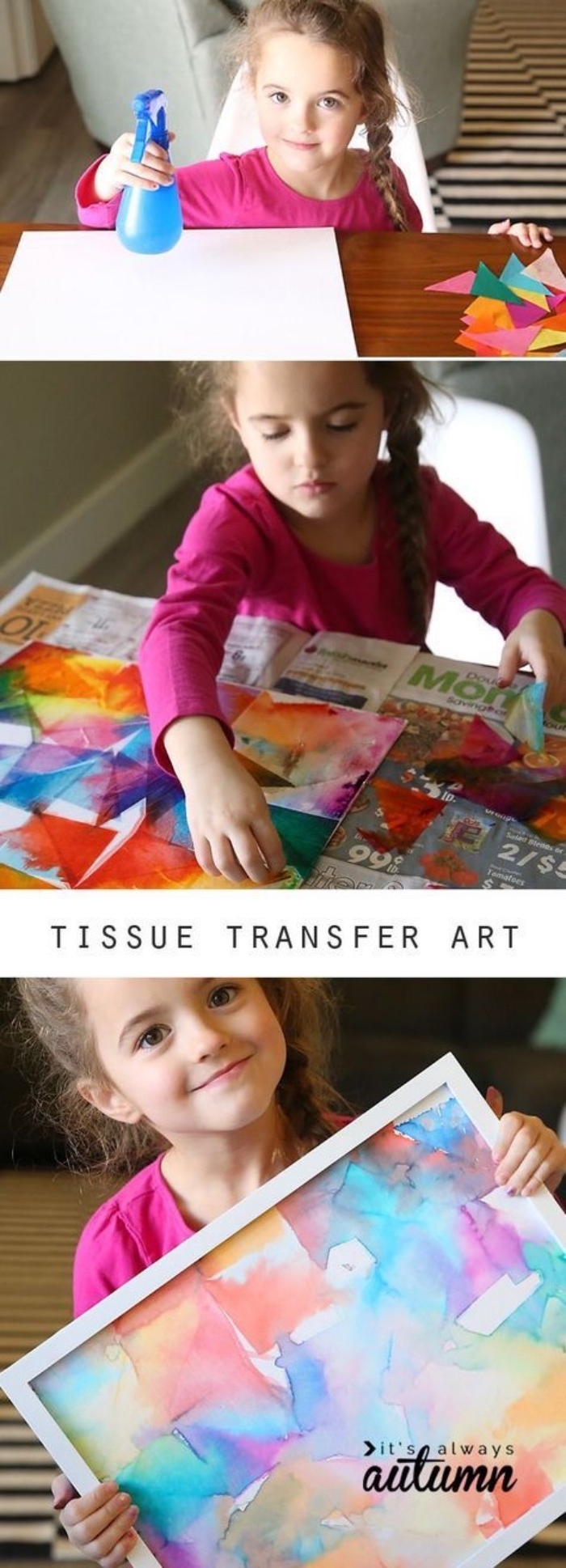idée loisirs créatifs, activité manuelle maternelle primaire, une toile, décorée à motifs colorés, dessin créatif enfant