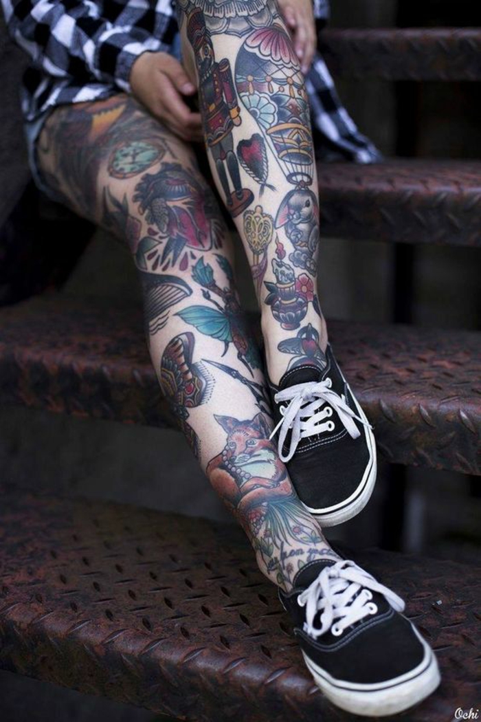 Different style de tatouage avant bras homme old school magnifiques tatouages sur pied entierement tatoué