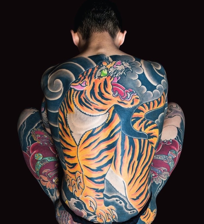 tatouage japonais irezumi traditionnel tigre japon tattoo yakuzas