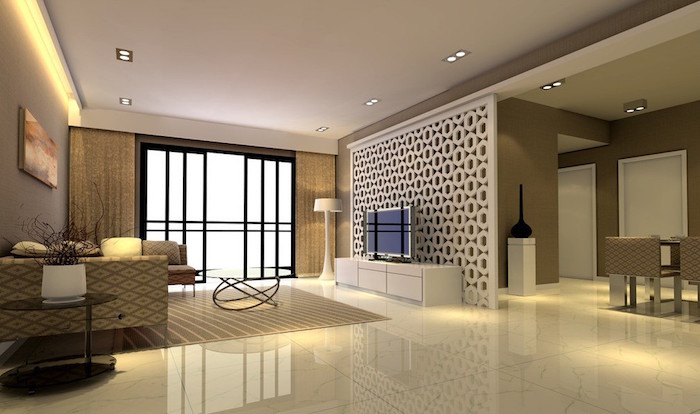 salon design luxe maison espace meubles minimalistes