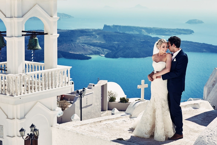 Votre robe de mariée asymétrique robe de mariée romantique mariage en grece