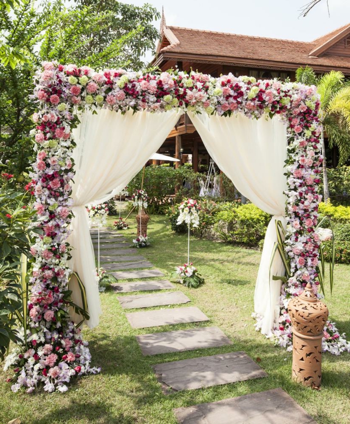 Quelle décoration fleurs mariage composition de fleurs pour mariage