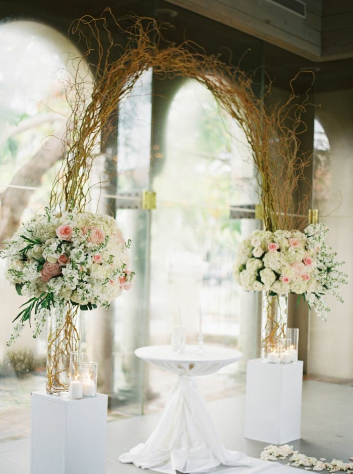 Devis décoration mariage composition de mariage création florale