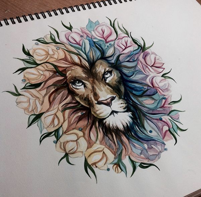 1001 Idées En Photos De Tatouage Lion Inspirez Vous De L