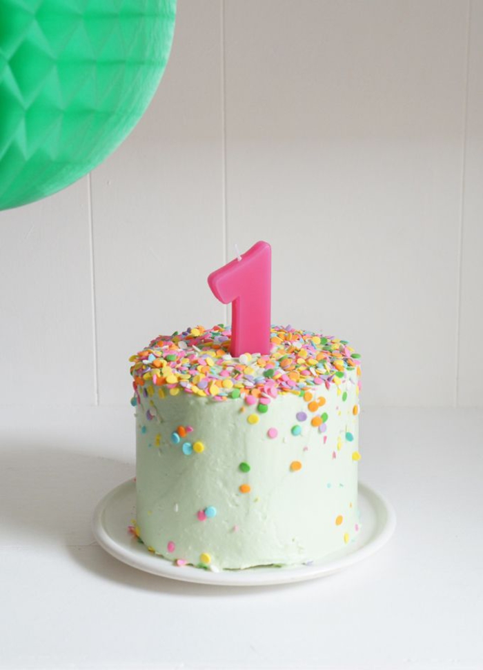 recette petit gateau d'anniversaire enfant aux bananes pour une séance photo smash the cake