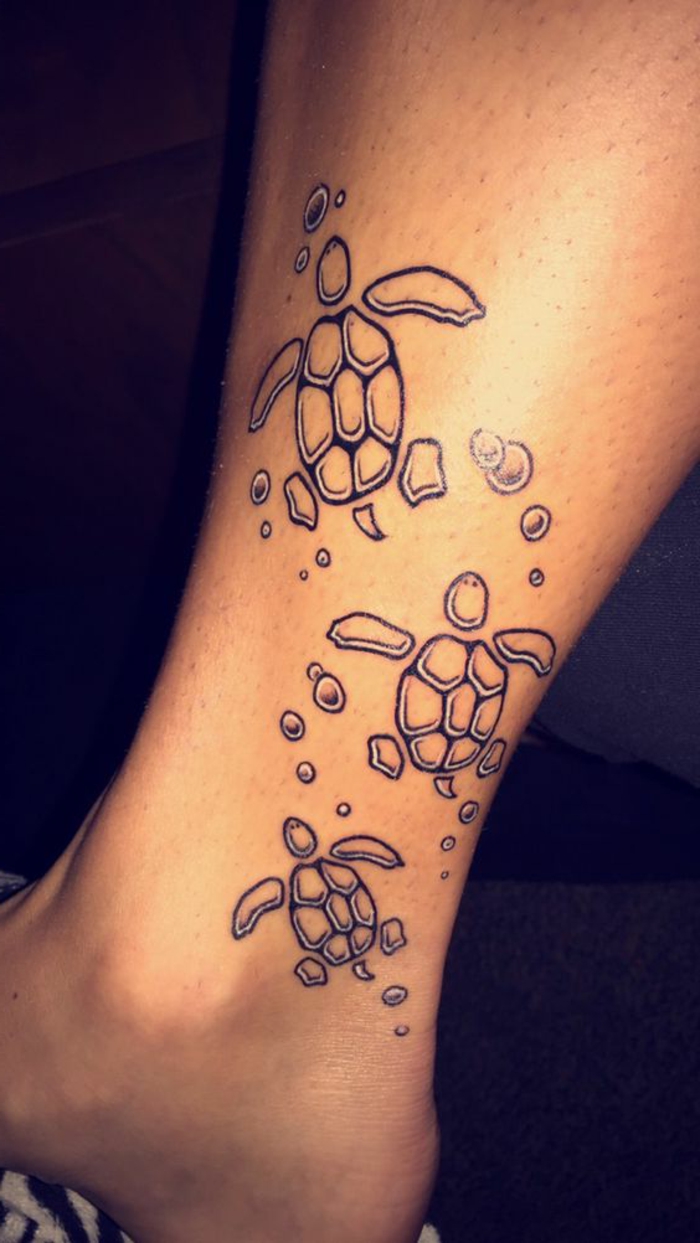 1001 Idées Magnifiques Pour Votre Tatouage Tortue