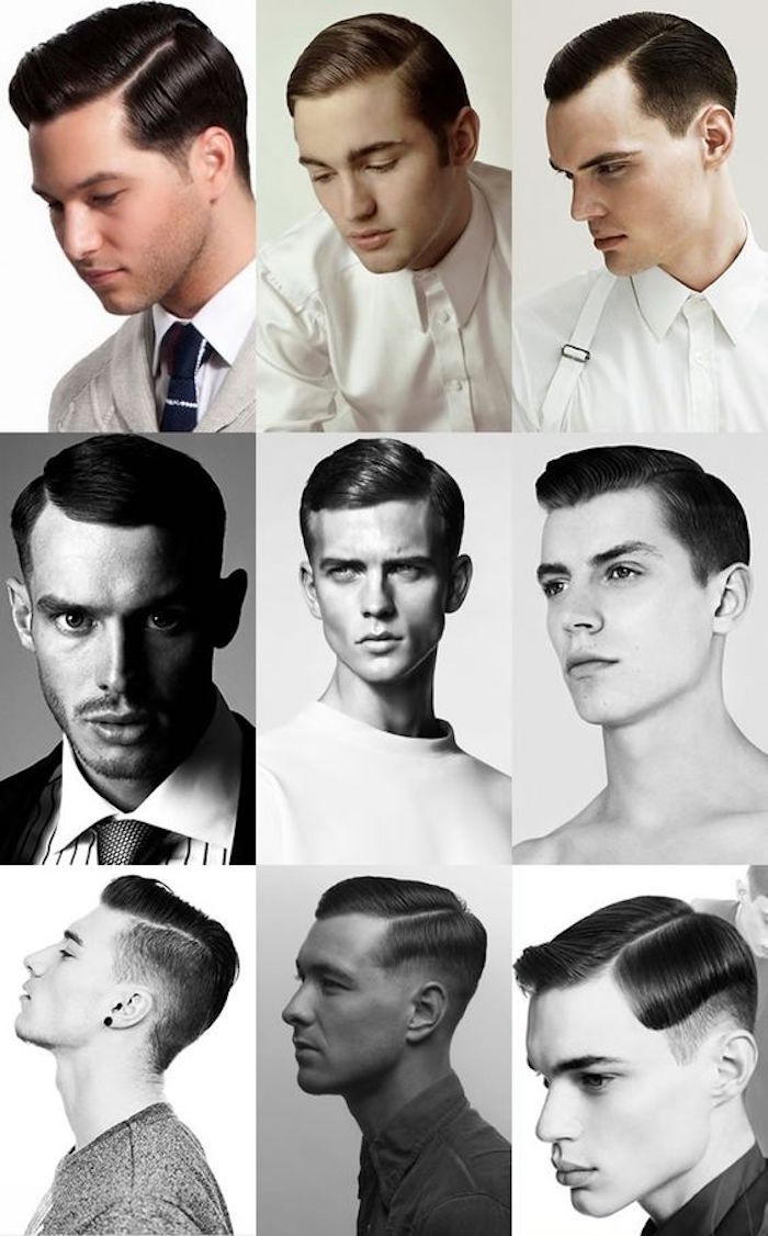 idées modèles coiffures homme à l ancienne style gatsby