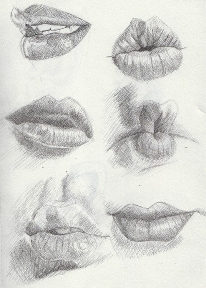 Apprendre a dessiner une fille simple comment dessiner des filles idée chouette lèvres