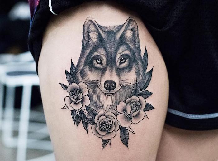 1001 Modèles De Tatouage Loup Pour Femmes Et Hommes