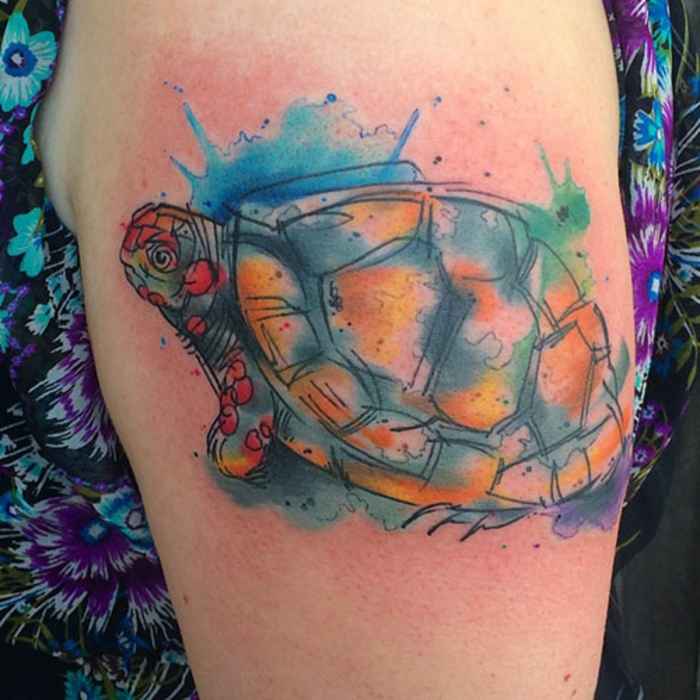 1001 Idées Magnifiques Pour Votre Tatouage Tortue