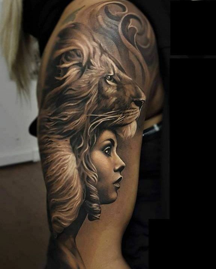 Cool tatouage avec signification tatouage lion quell tatou swag magnifique tatou signification