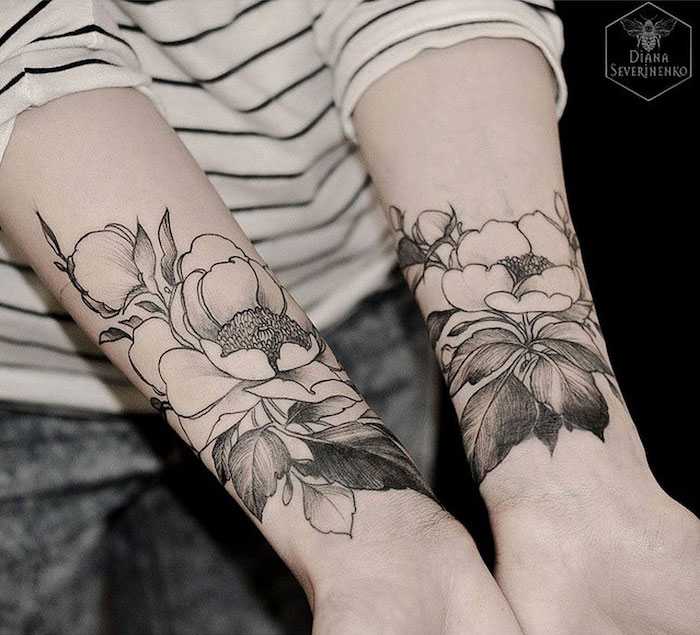 tatouage fleur avant bras coquelicot tattoo fleurs coquelicots poignet
