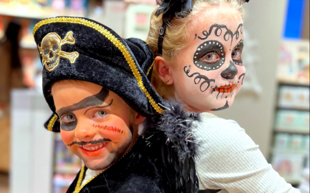 maquillage halloween fille et garcon