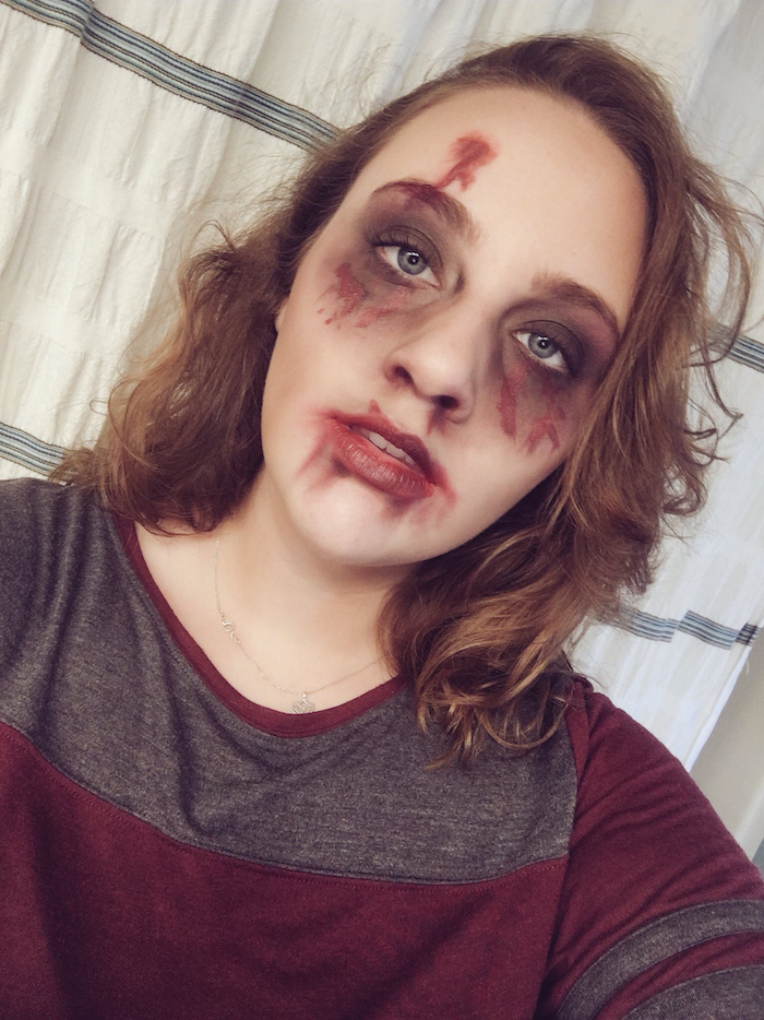déguisement maquillage de zombie facile